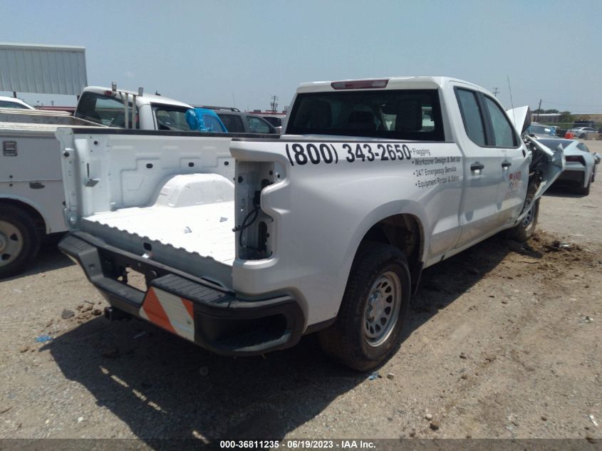 2021 CHEVROLET SILVERADO 1500 WORK TRUCK - 1GCRWAEH2MZ367381