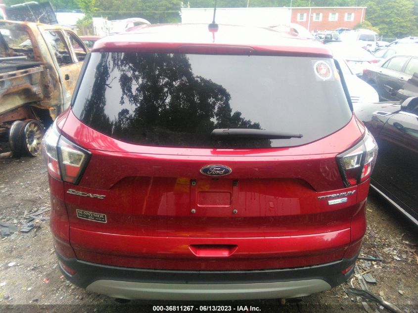 2017 FORD ESCAPE TITANIUM - 1FMCU9J91HUD01671