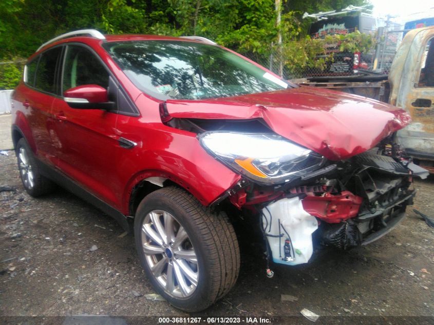 2017 FORD ESCAPE TITANIUM - 1FMCU9J91HUD01671