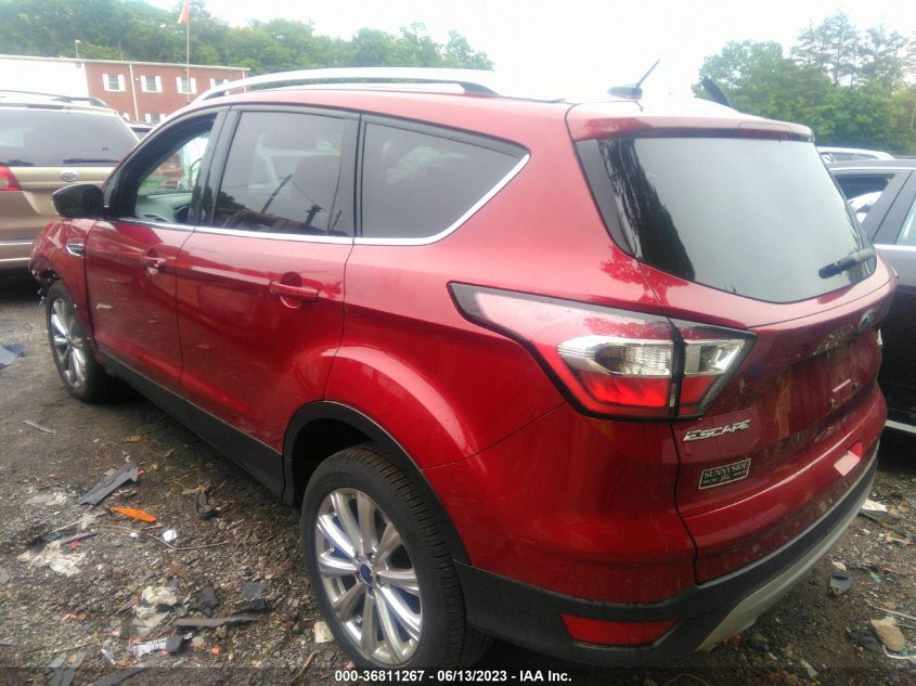 2017 FORD ESCAPE TITANIUM - 1FMCU9J91HUD01671