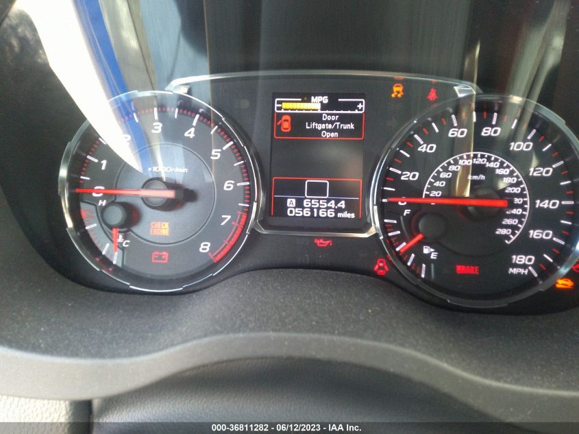 2019 SUBARU WRX PREMIUM - JF1VA1B68K9805100