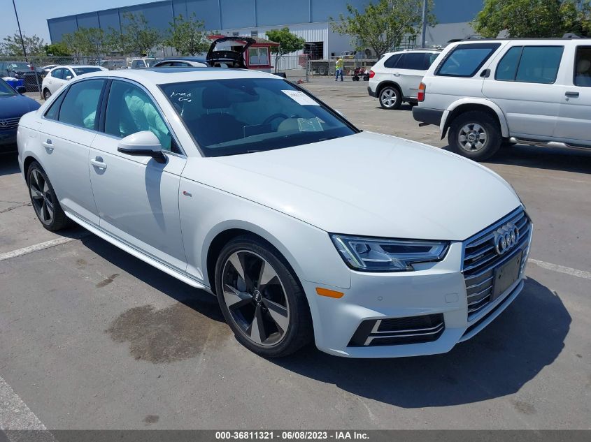 2017 AUDI A4 PREMIUM PLUS - WAUENAF40HN005685