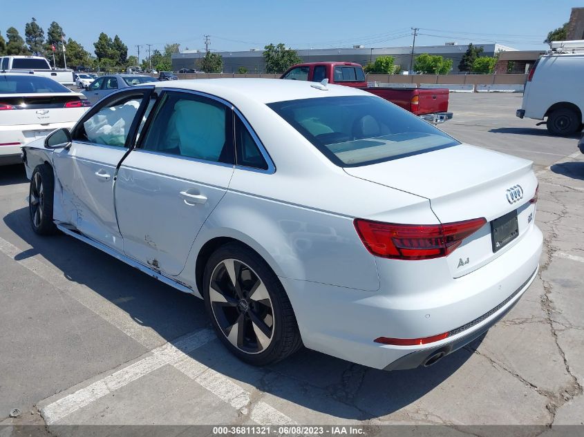 2017 AUDI A4 PREMIUM PLUS - WAUENAF40HN005685
