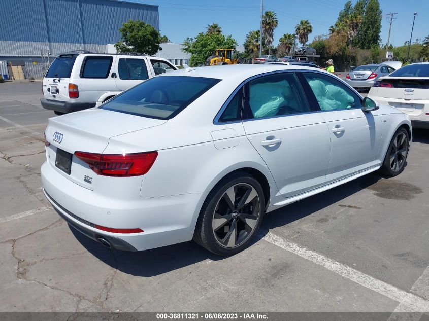 2017 AUDI A4 PREMIUM PLUS - WAUENAF40HN005685