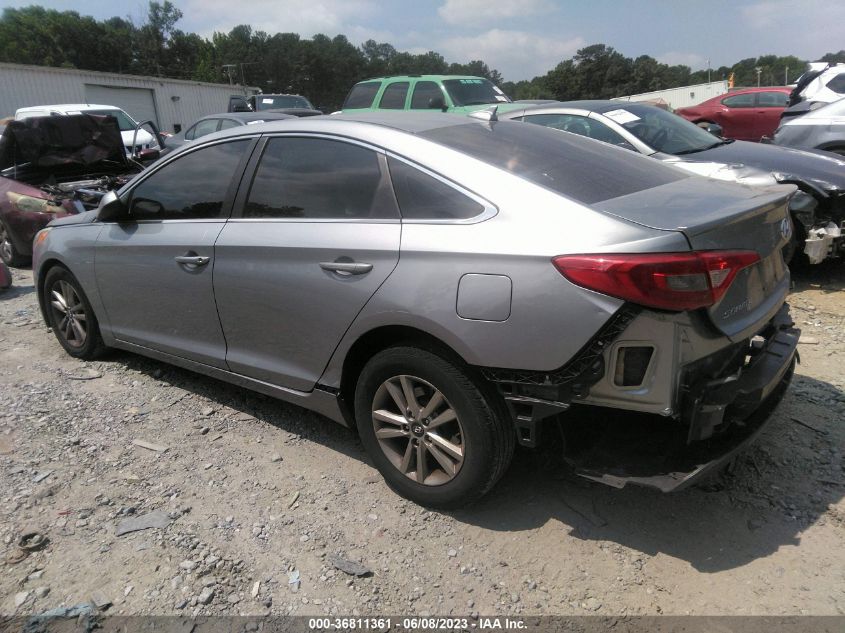 2015 HYUNDAI SONATA 2.4L SE - 5NPE24AF4FH087620