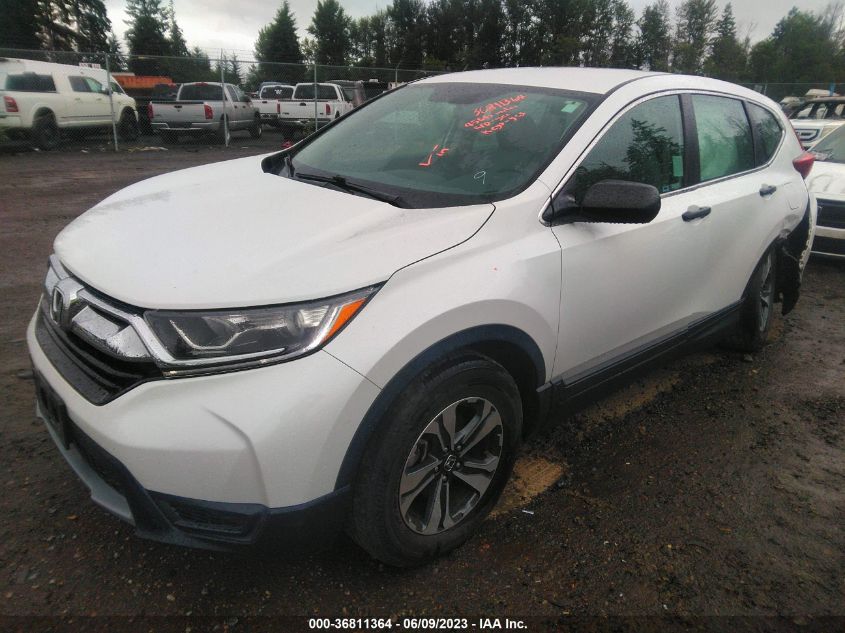 2019 HONDA CR-V LX - 2HKRW6H33KH201839