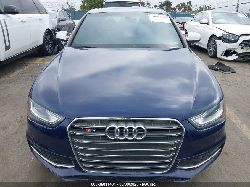 2014 AUDI S4 PREMIUM PLUS - WAUDGAFL6EA147443