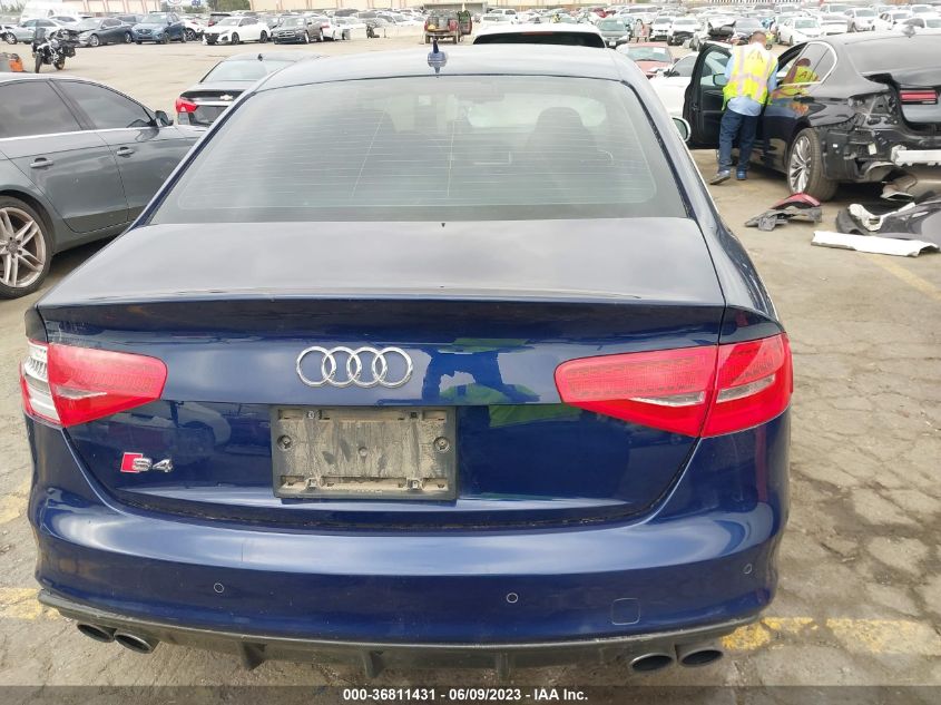 2014 AUDI S4 PREMIUM PLUS - WAUDGAFL6EA147443