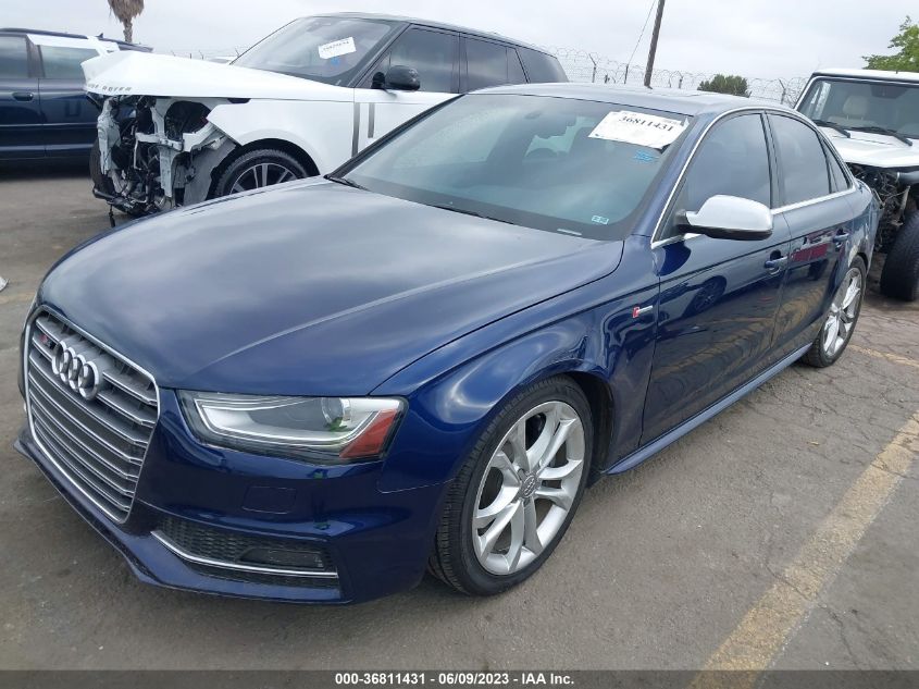 2014 AUDI S4 PREMIUM PLUS - WAUDGAFL6EA147443