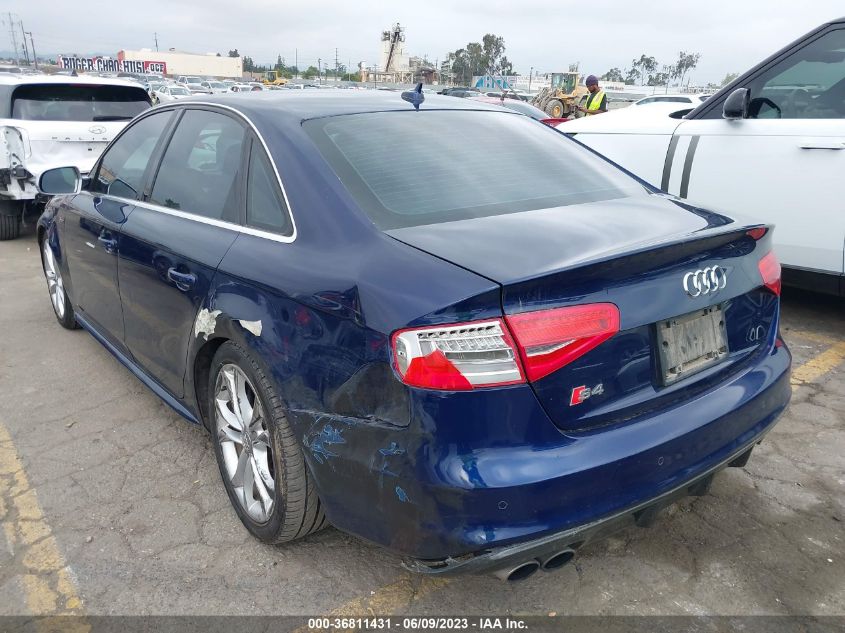 2014 AUDI S4 PREMIUM PLUS - WAUDGAFL6EA147443