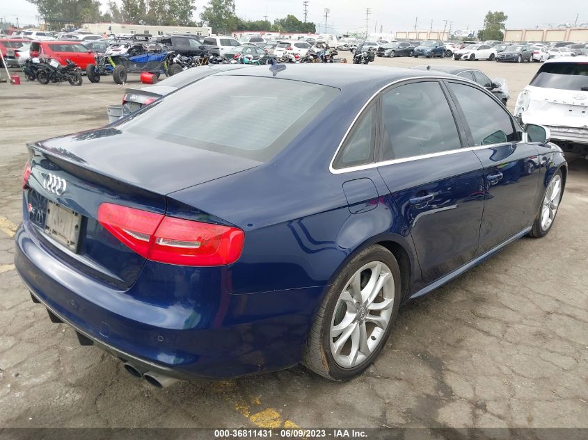 2014 AUDI S4 PREMIUM PLUS - WAUDGAFL6EA147443