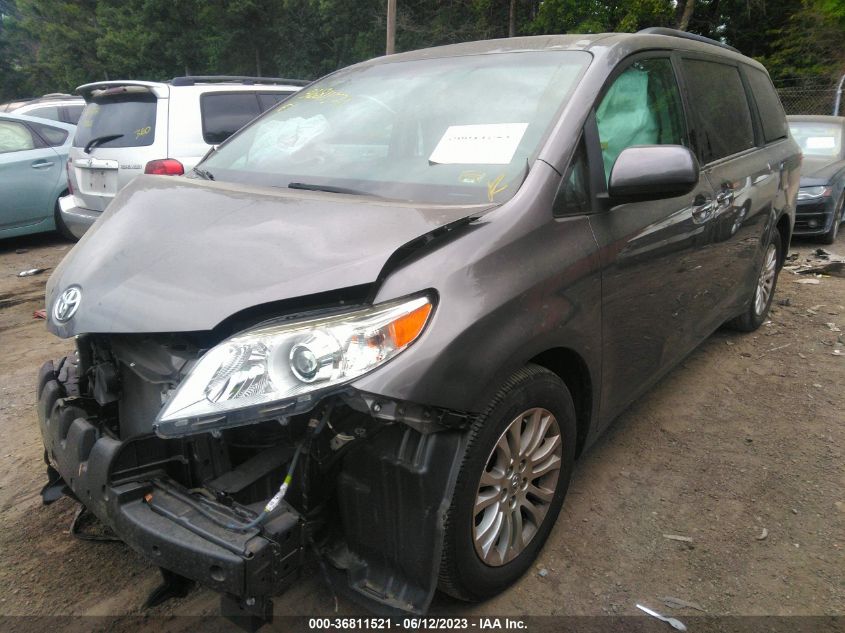 2017 TOYOTA SIENNA XLE AUTO ACCESS - 5TDYZ3DC8HS890707
