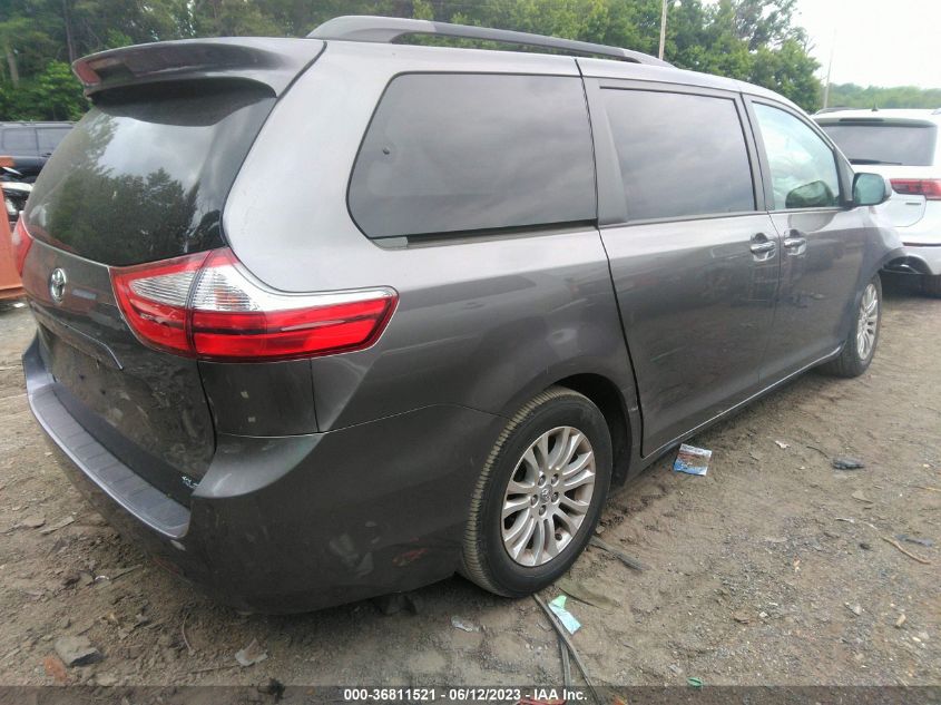 2017 TOYOTA SIENNA XLE AUTO ACCESS - 5TDYZ3DC8HS890707