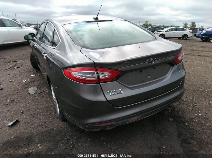 2013 FORD FUSION ENERGI SE LUXURY - 3FA6P0PU2DR171861