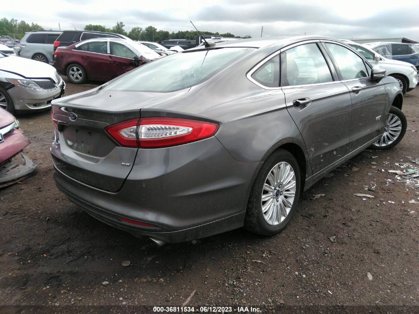 2013 FORD FUSION ENERGI SE LUXURY - 3FA6P0PU2DR171861