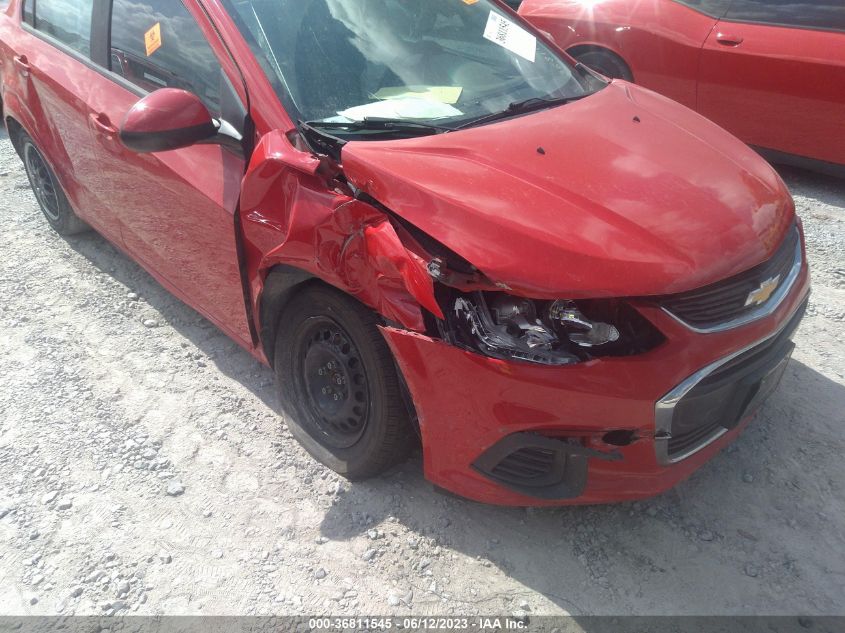 2017 CHEVROLET SONIC LS - 1G1JB5SH6H4154594