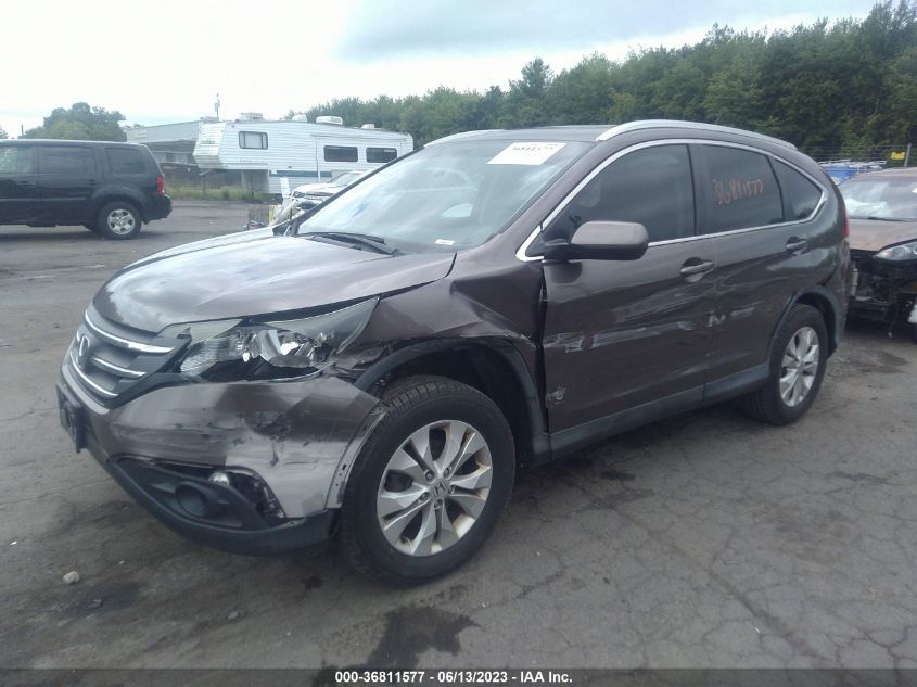 2014 HONDA CR-V EX-L - 2HKRM4H72EH629600