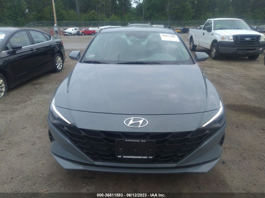 2022 HYUNDAI ELANTRA SEL - KMHLS4AG4NU288711