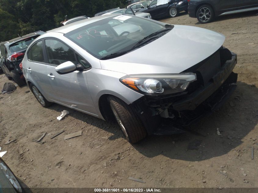 2015 KIA FORTE LX - KNAFX4A64F5400071