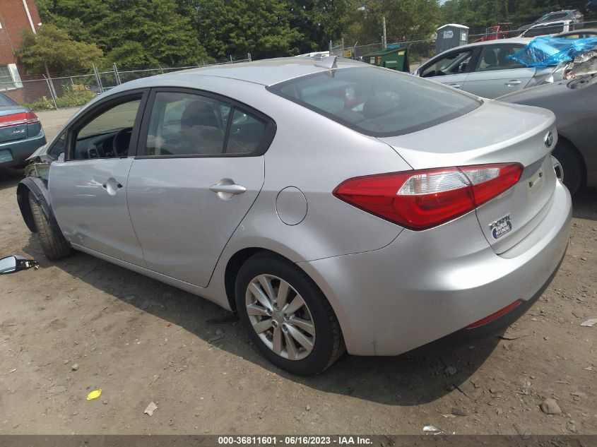 2015 KIA FORTE LX - KNAFX4A64F5400071