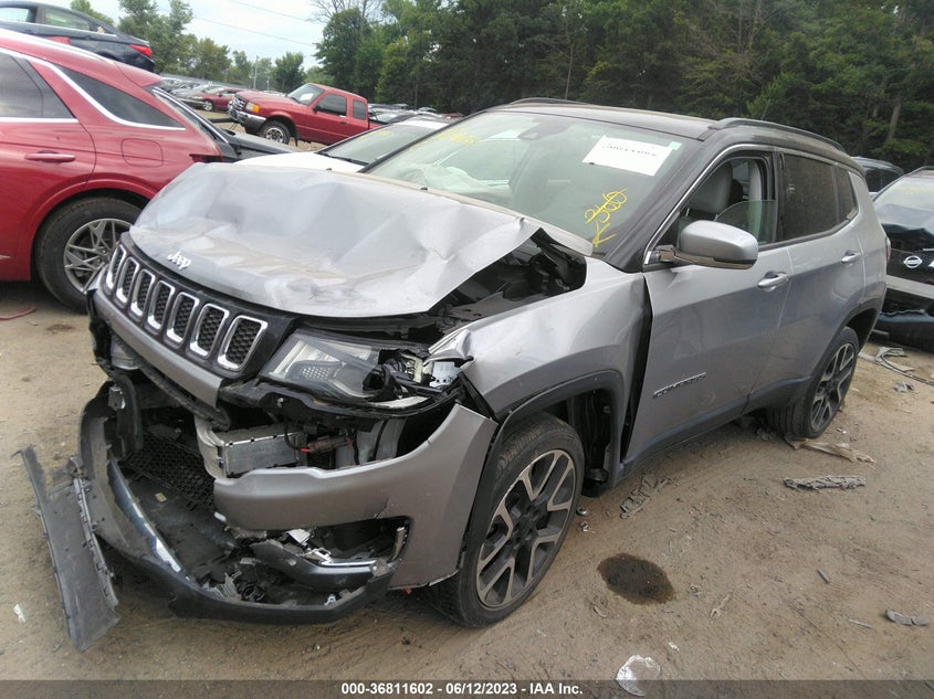 VIN 3C4NJDCB1HT624136 2017 JEEP COMPASS LIMITED