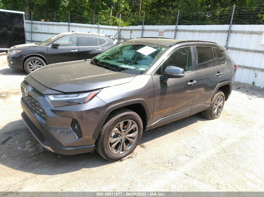 2022 TOYOTA RAV4 HYBRID LIMITED - 4T3D6RFV0NU092298