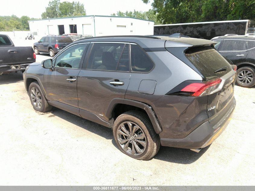 2022 TOYOTA RAV4 HYBRID LIMITED - 4T3D6RFV0NU092298