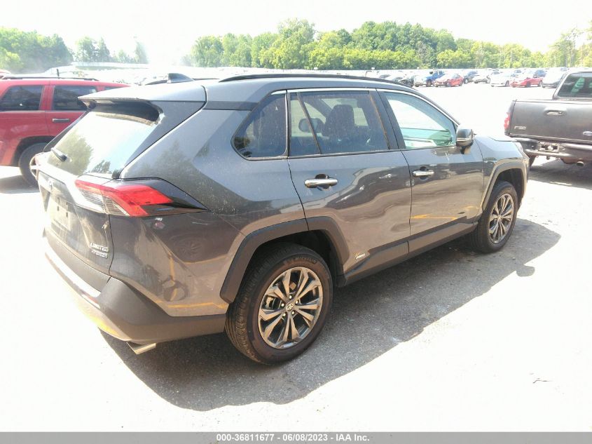 2022 TOYOTA RAV4 HYBRID LIMITED - 4T3D6RFV0NU092298