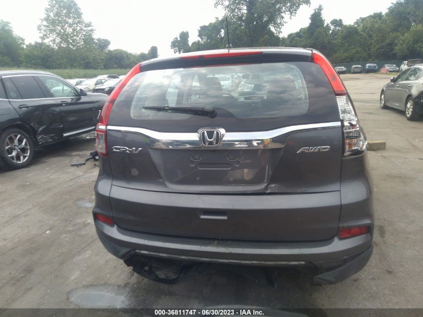 2016 HONDA CR-V LX - 2HKRM4H32GH659857