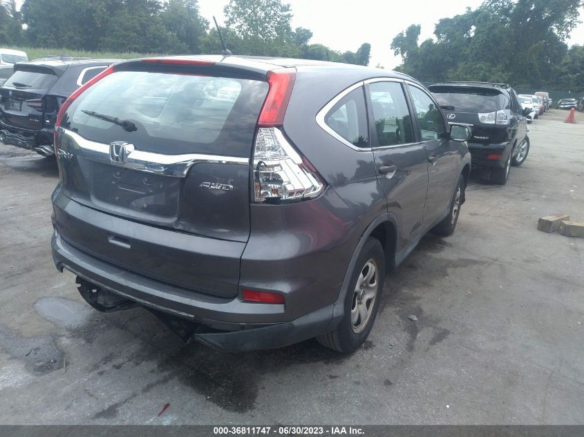 2016 HONDA CR-V LX - 2HKRM4H32GH659857