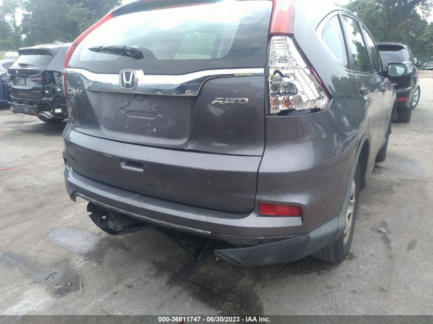 2016 HONDA CR-V LX - 2HKRM4H32GH659857