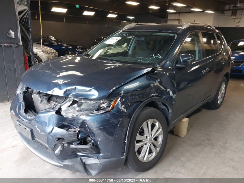 2015 NISSAN ROGUE SV - KNMAT2MV0FP561313