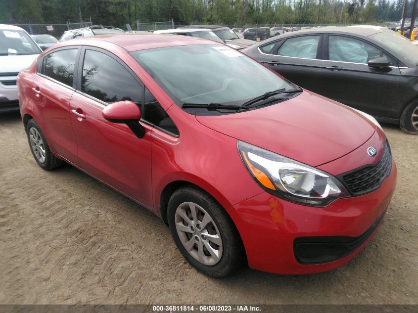 2013 KIA RIO LX - KNADM4A36D6284854
