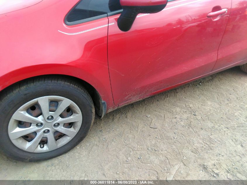 2013 KIA RIO LX - KNADM4A36D6284854