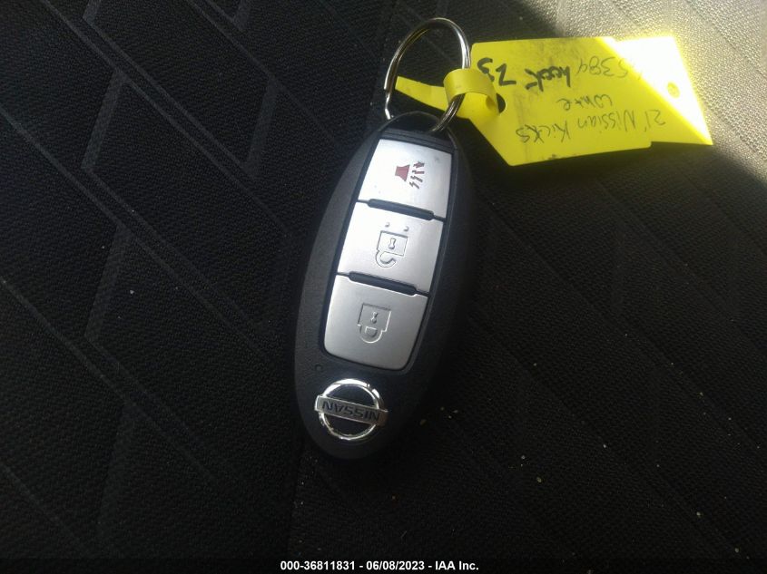 2021 NISSAN KICKS S - 3N1CP5BV3ML565479