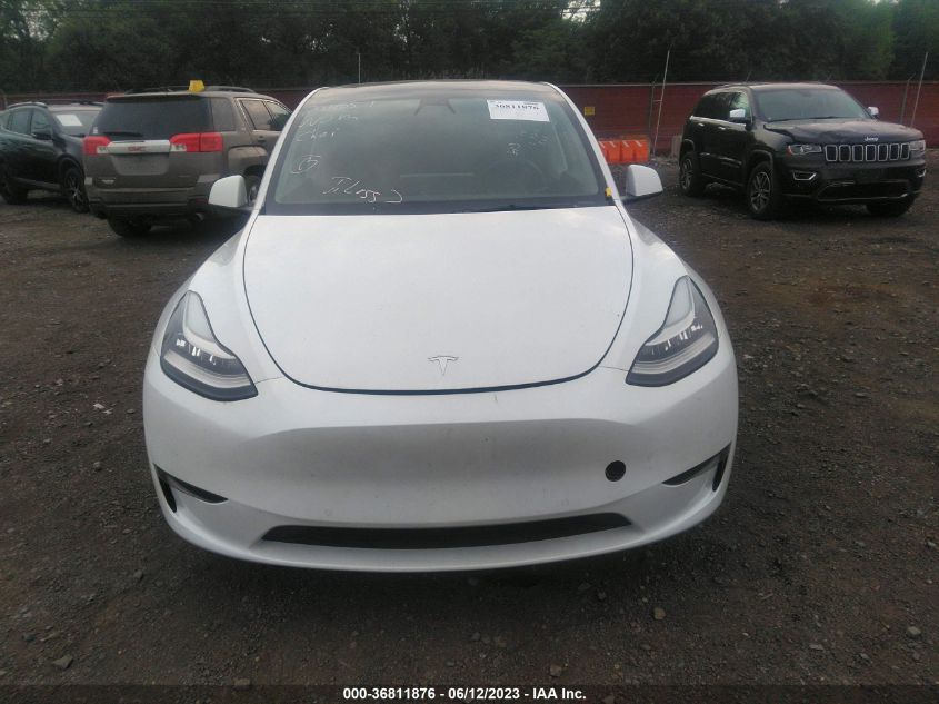2021 TESLA MODEL Y LONG RANGE - 5YJYGAEE0MF225339