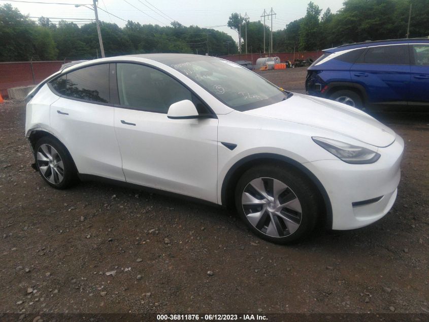 2021 TESLA MODEL Y LONG RANGE - 5YJYGAEE0MF225339