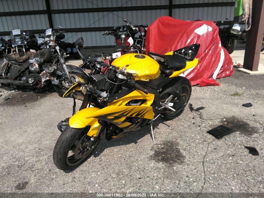 2008 YAMAHA YZFR6 JYARJ16E68A008604