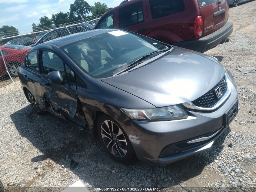 2013 HONDA CIVIC SDN EX - 19XFB2F85DE243393