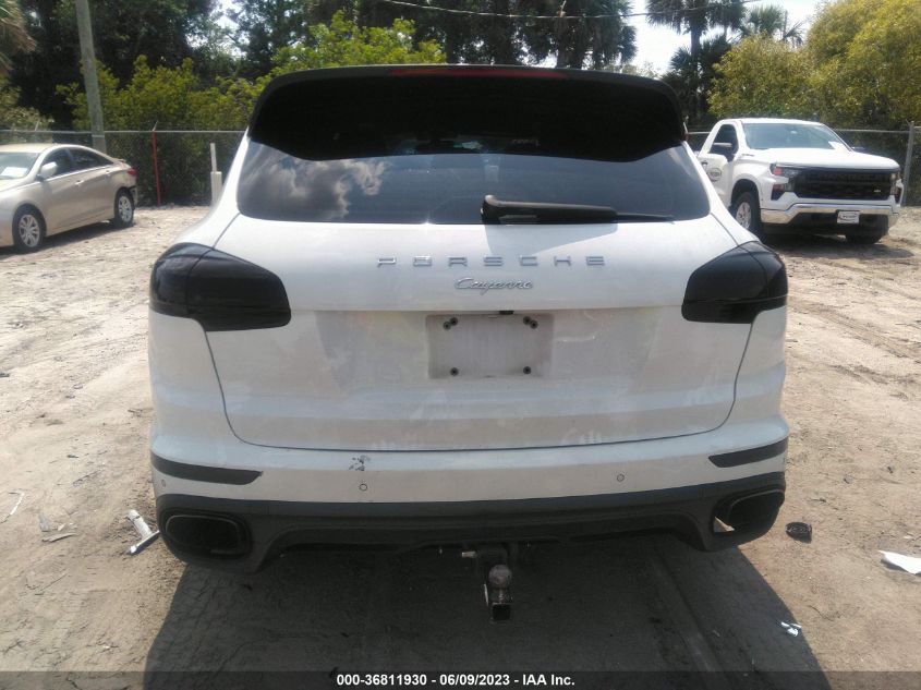 2016 PORSCHE CAYENNE - WP1AA2A25GKA15197