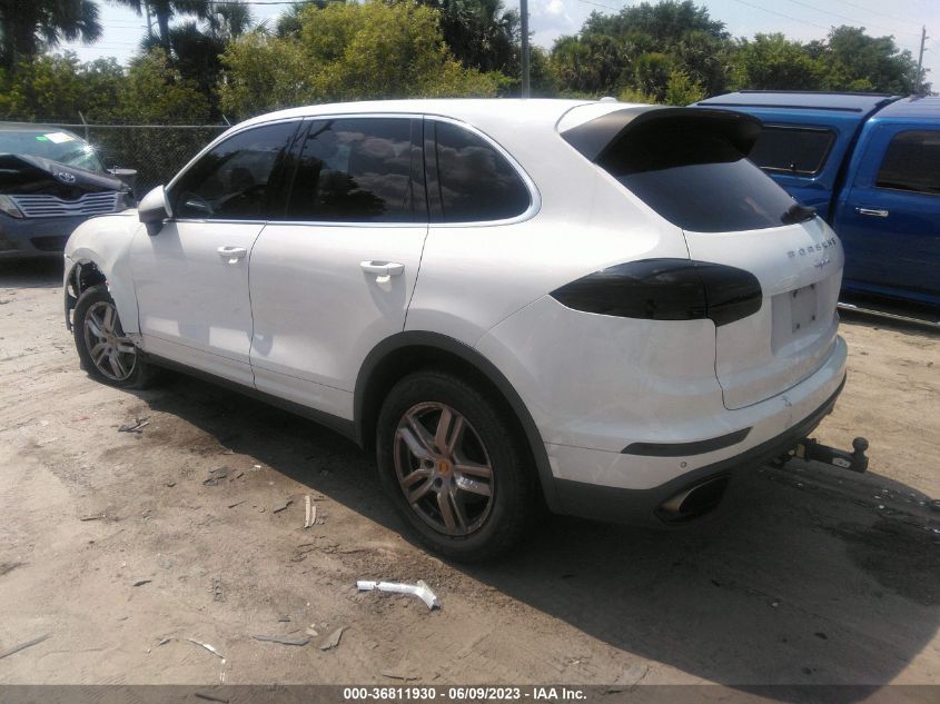 2016 PORSCHE CAYENNE - WP1AA2A25GKA15197