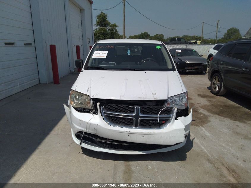 2018 DODGE GRAND CARAVAN SE - 2C4RDGBG1JR184869