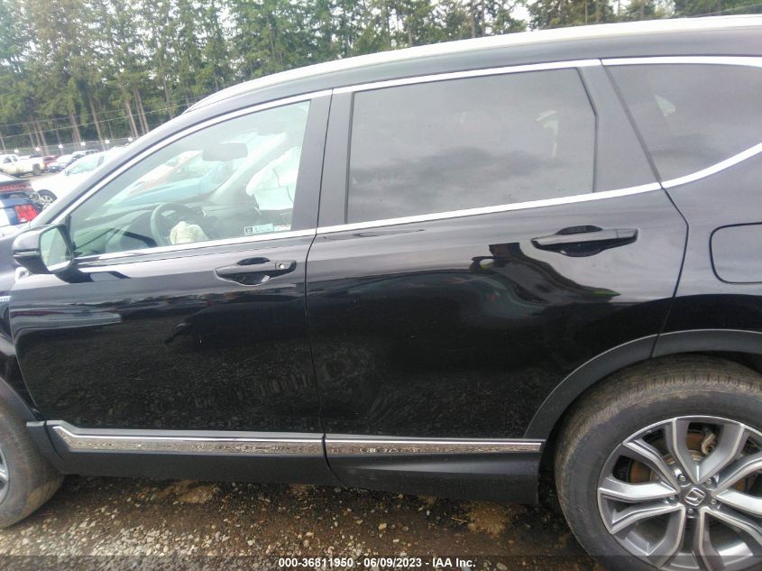 2020 HONDA CR-V HYBRID TOURING 7FART6H91LE020322