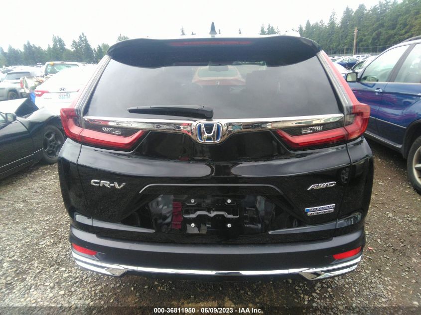 2020 HONDA CR-V HYBRID TOURING 7FART6H91LE020322