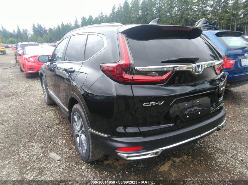 2020 HONDA CR-V HYBRID TOURING 7FART6H91LE020322