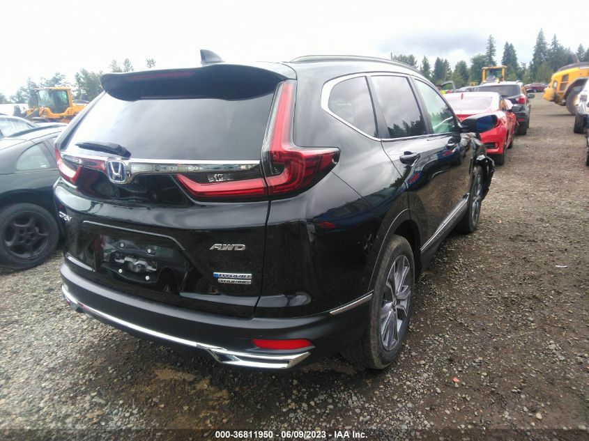 2020 HONDA CR-V HYBRID TOURING 7FART6H91LE020322