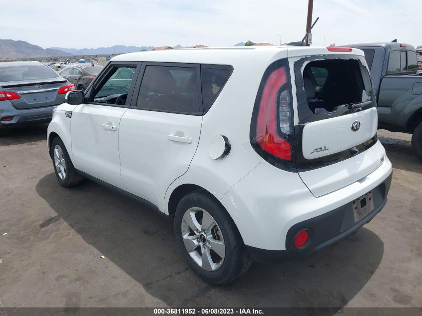 2018 KIA SOUL BASE - KNDJN2A29J7536813