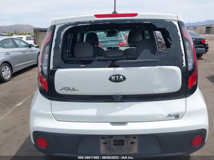 2018 KIA SOUL BASE - KNDJN2A29J7536813