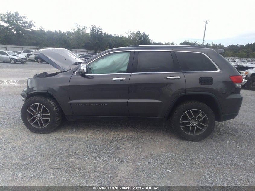 VIN 1C4RJFBGXHC658257 2017 JEEP GRAND CHEROKEE LIMITED