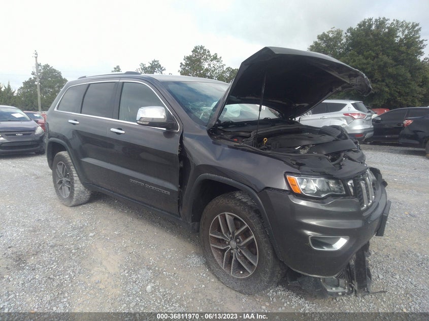 VIN 1C4RJFBGXHC658257 2017 JEEP GRAND CHEROKEE LIMITED